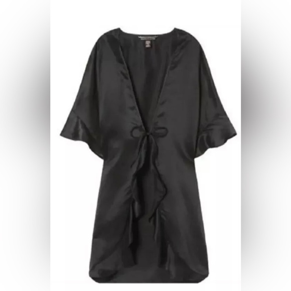 🎄Victoria Secret Short Robe Lounge Gift NEW - Picture 2 of 6